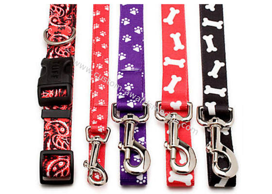 Silk Screen Printing Polyester Promotional Pet Lanyard, Pet Strap For Promotional Gift