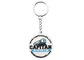 Capitan Soft PVC Colorful Keychains, Custom Logo Key Chain With Silk Screen Printing