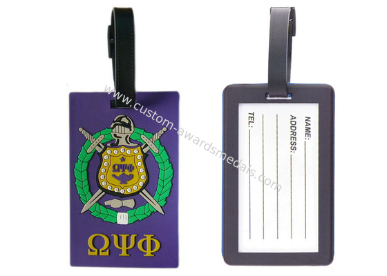 Eco Friendly Multi Color Soft Pvc Luggage Tag, Custom Luggage Tags