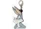 Rabbit Zipper Puller, Soft Pvc Zipper Slider With Metal Ball Chain, 2D