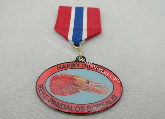 Iron / Brass / Copper / Zinc Alloy 2D or 3D Offset Printing Medal for Souvenir Gift