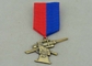 Antique Gold Awards Medals , Zinc Alloy Die Casting Military 3D Awards Medal
