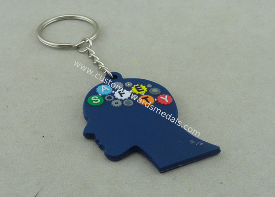 Popular 3D Customizable Keychains Promotional Soft PVC Injection