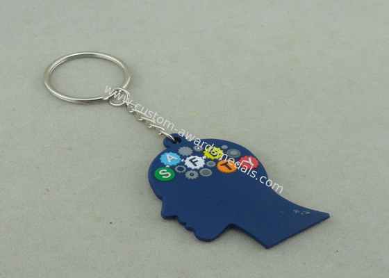 Popular 3D Customizable Keychains Promotional Soft PVC Injection