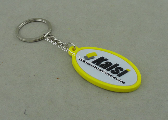 38 Mm Soft Custom Pvc Keyrings Give Away Personalized Key Chains