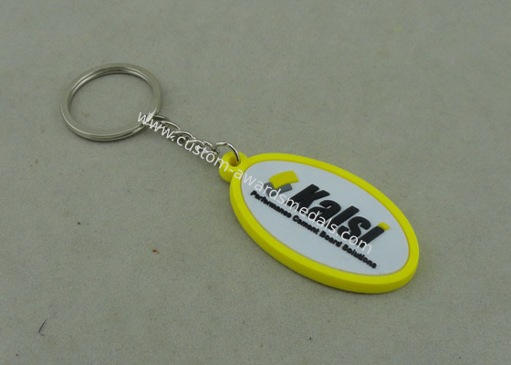 38 Mm Soft Custom Pvc Keyrings Give Away Personalized Key Chains