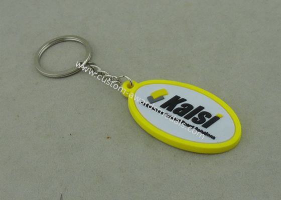 38 Mm Soft Custom Pvc Keyrings Give Away Personalized Key Chains