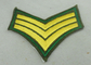 Cotton Rank Customizable Patches And Military Embroidered Emblems