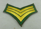 Cotton Rank Customizable Patches And Military Embroidered Emblems