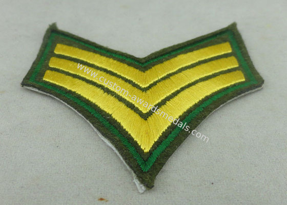 Cotton Rank Customizable Patches And Military Embroidered Emblems