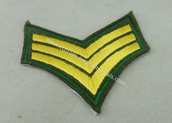 Cotton Rank Customizable Patches And Military Embroidered Emblems