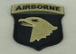 Air Borne Custom Embroidered Patch Cotton Printed Sew On Patches