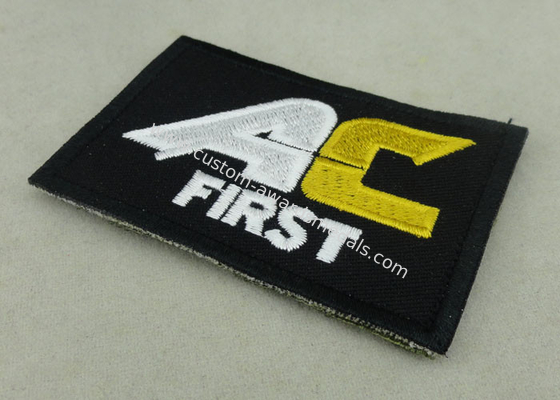 Garments Promotional Custom Embroidered Patches AC First For Army