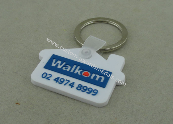 Medal Customizable PVC Keychain Printing Custom PVC Keyrings