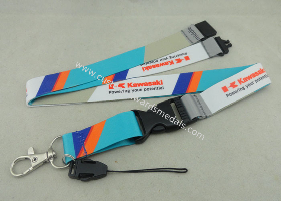 Customised Mobile Holder Promotional Lanyards Printing Luggage Belt