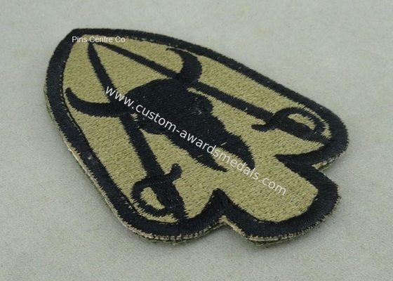 Sew On Handmade Custom Embroidery Patches For Clothes , Eco Friendly