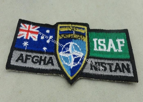 Printed Golf Cap Patch Embroidery Military Embroidered Patches Custom