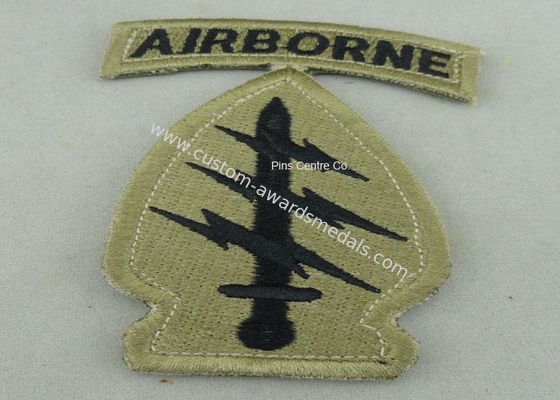 USA Military Clothes Custom Embroidery Patches OEM For Promotion