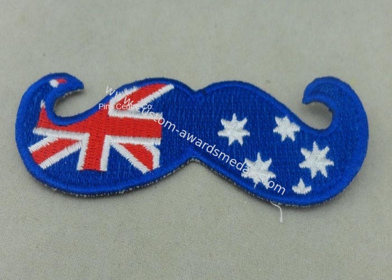 Australia Woven Custom Embroidery Patches Lapel For Business