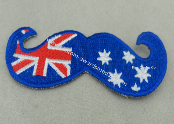 Australia Woven Custom Embroidery Patches Lapel For Business