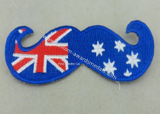 Australia Woven Custom Embroidery Patches Lapel For Business