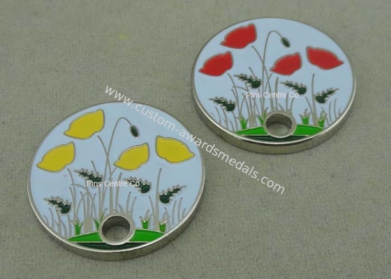 Promotional Iron Stamped Trolley Coin Lock Customized Token Zinc Alloy