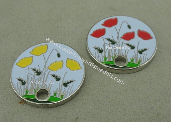 Promotional Iron Stamped Trolley Coin Lock Customized Token Zinc Alloy