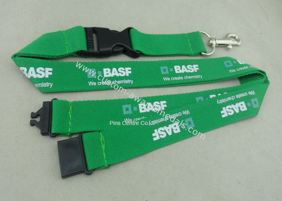 Polyester Double Sides Custom Metal Keychains For Business Promotion