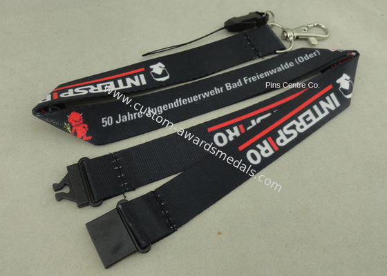 Panton 2.0*95cm Promotional Lanyards Full Color Printing SGS