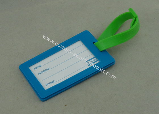 Business Promotion Promotional PVC Keyring Rubberized 4.0 Mm Thickness