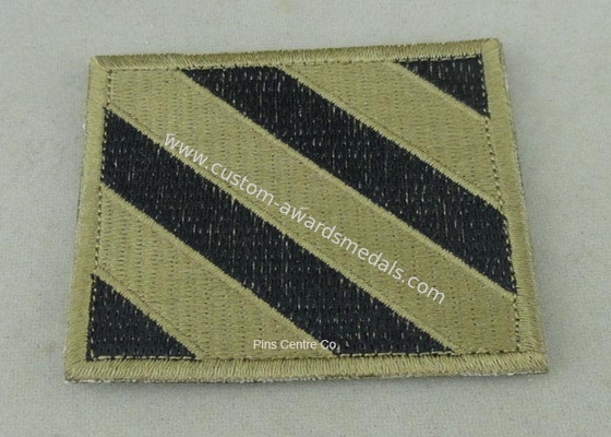 USA Air Force Clothes Lapel Patches , Iron Glue Patches For Military