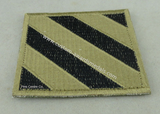 USA Air Force Clothes Lapel Patches , Iron Glue Patches For Military