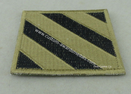 USA Air Force Clothes Lapel Patches , Iron Glue Patches For Military