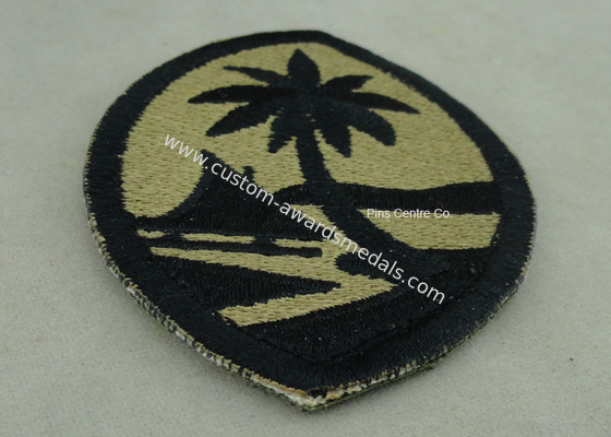 Customized Police Embroidered Badge , Patches For Uniform