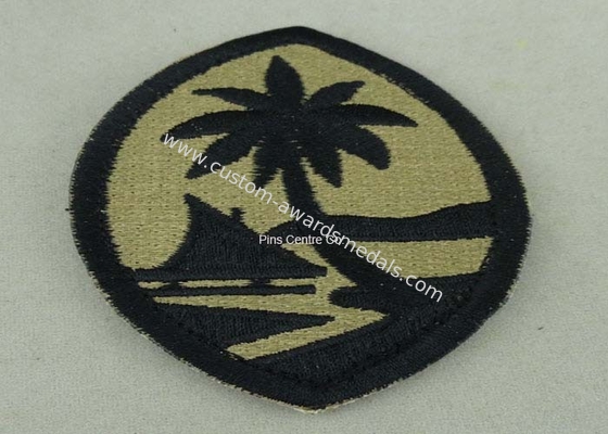 Customized Police Embroidered Badge , Patches For Uniform