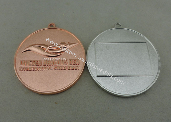 Multi Plating 3D Die Casting Sport Medals , Customized Awards Medals By Stamping