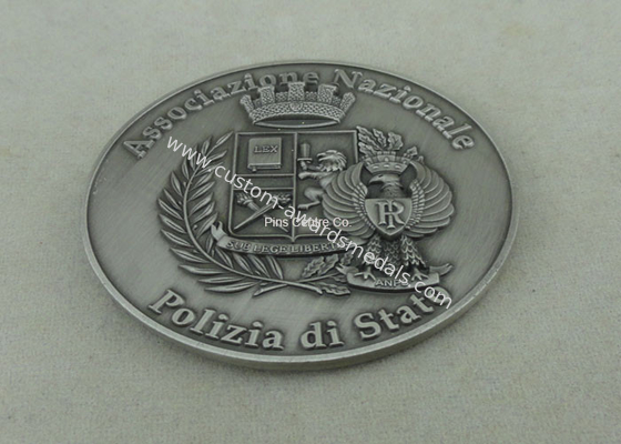 3D Customized Army Coin , Personalized Challenge Coins With Zinc Alloy