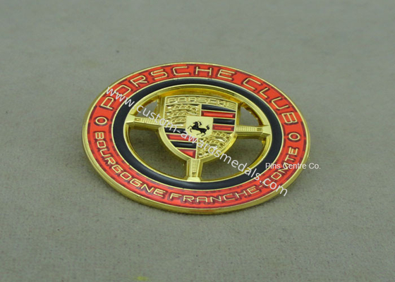 Personalized Soft Enamel Coins , Zinc Alloy Die Stamped Memorial Coin