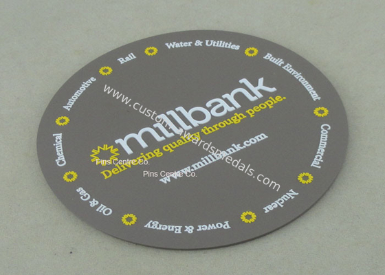 Customized Soft PVC Coaster , Promotional 3D Plastic Coaster