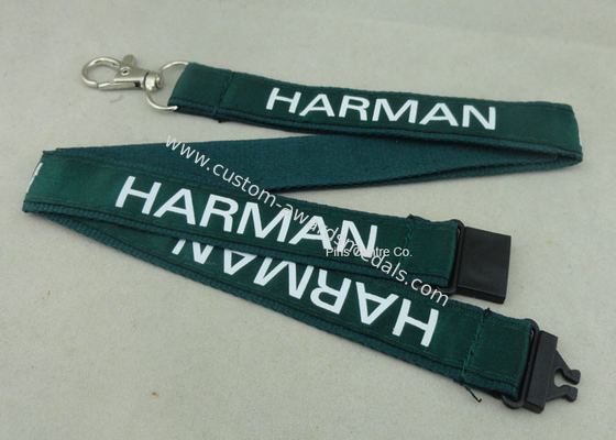 Customized Promotional Lanyard , Stain Lanyard Solid Color Printing