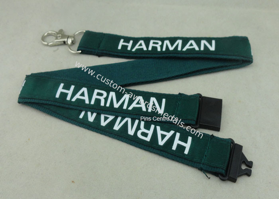 Customized Promotional Lanyard , Stain Lanyard Solid Color Printing