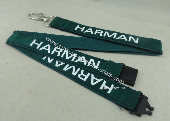 Customized Promotional Lanyard , Stain Lanyard Solid Color Printing