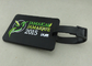 Personalized Soft PVC Luggage Tag , 2D Eco Friendly Rubber Personalized Luggage Tags