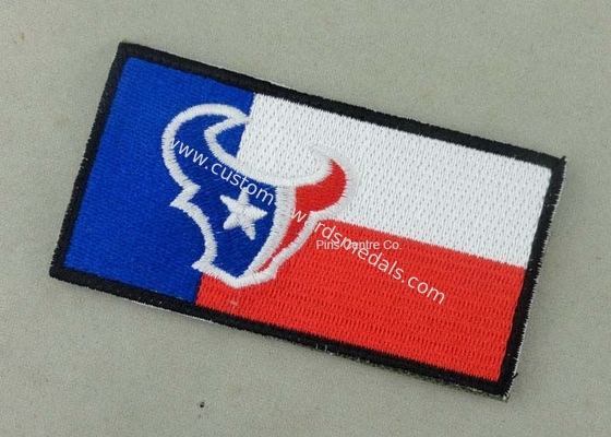 Heat Cut Custom Embroidery Patches with Hot Melt Adhesive 8 - 100 mm Size