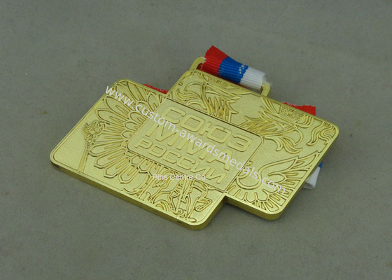 3D Die Cast Medals by Zinc Alloy For Carnival CFK, With Antique Brass Plating