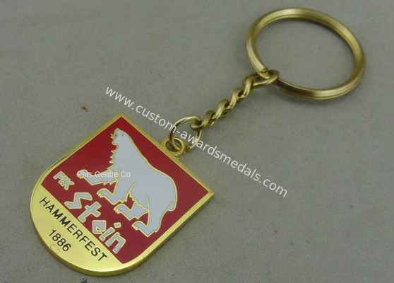 Hard Enamel Promotional Keychain