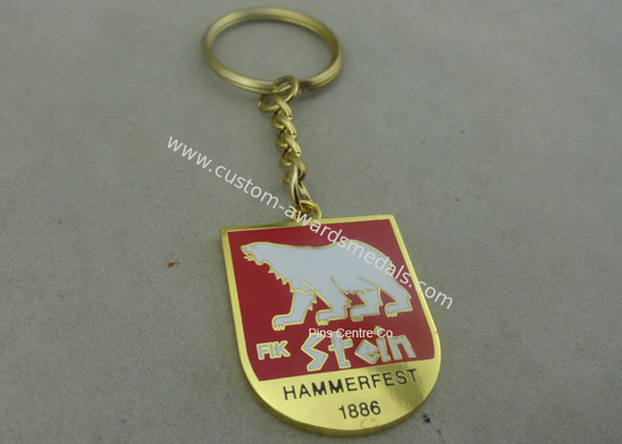 Hard Enamel Promotional Keychain