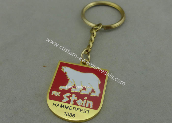 Hard Enamel Promotional Keychain