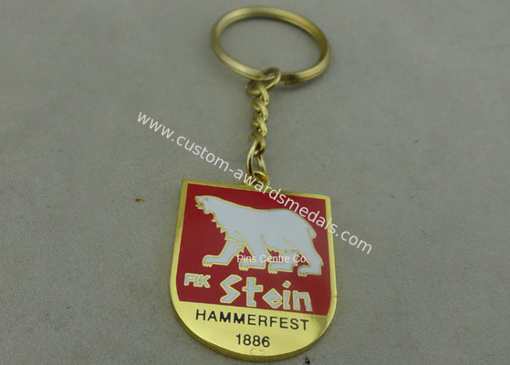 Hard Enamel Promotional Keychain