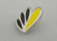 Butterfly Clutch Hard Enamel Pin , 21 mm Zinc Alloy Material With Die Cast